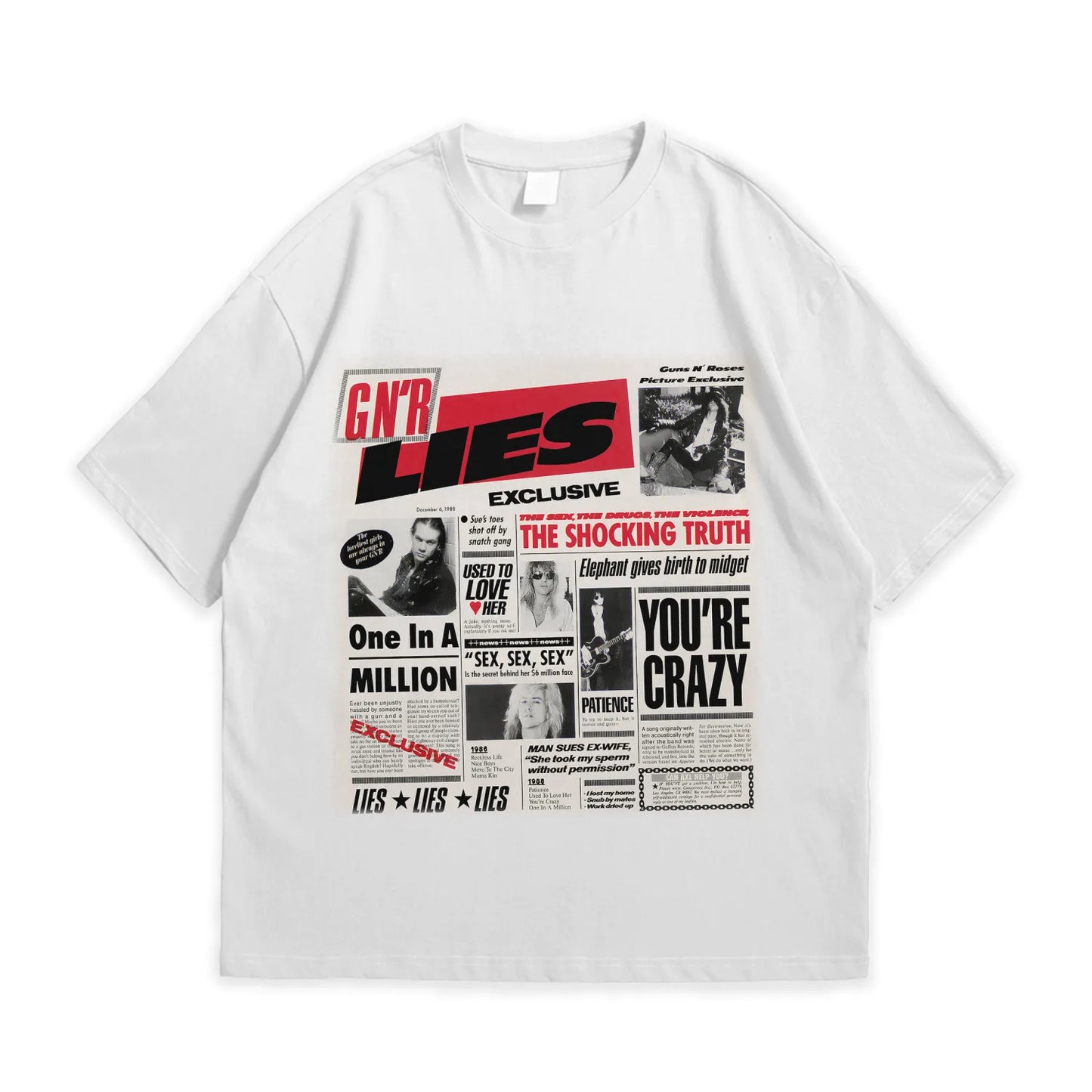 Футболка групи Guns N’ Roses Lies