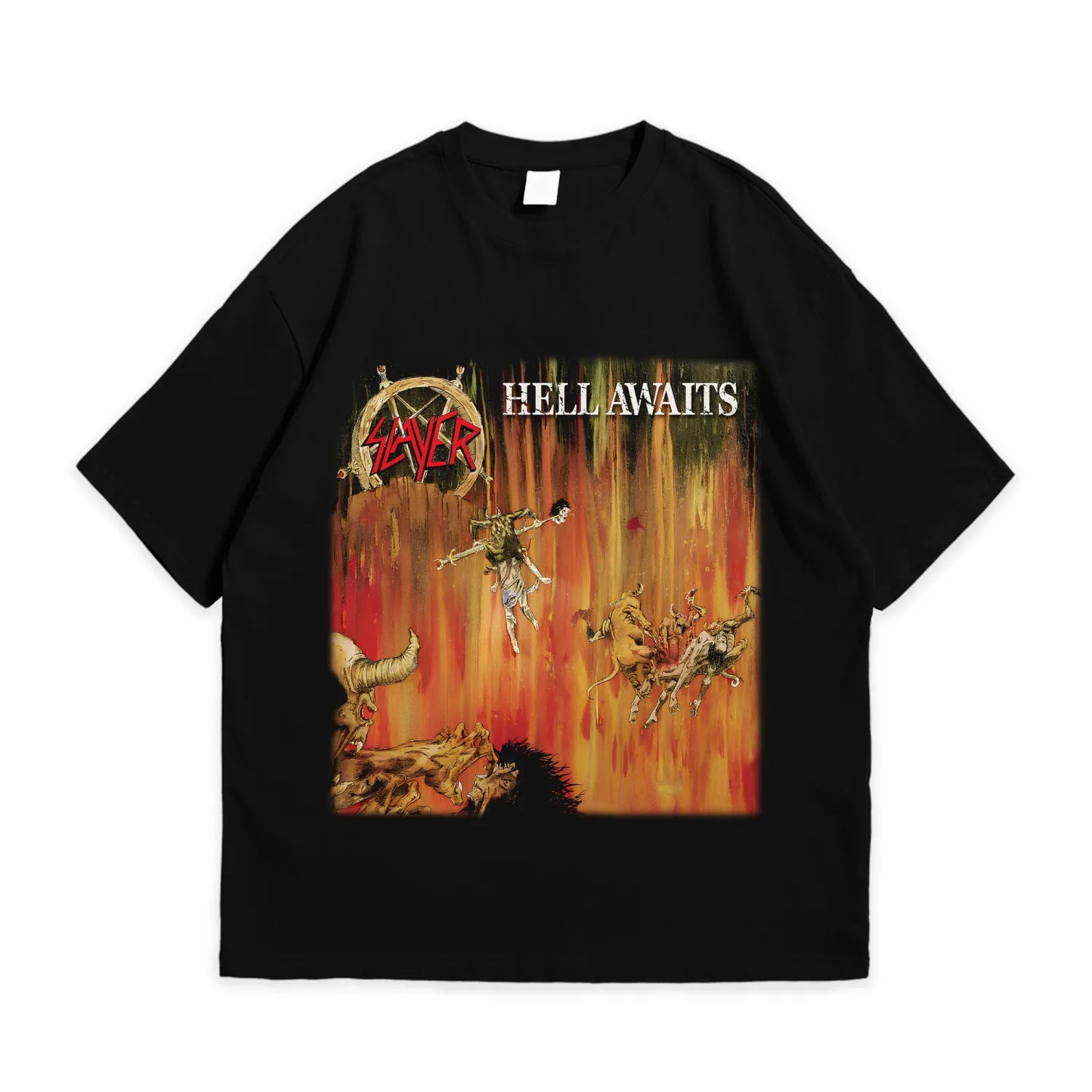 Футболка групи Slayer - Hell Awaits