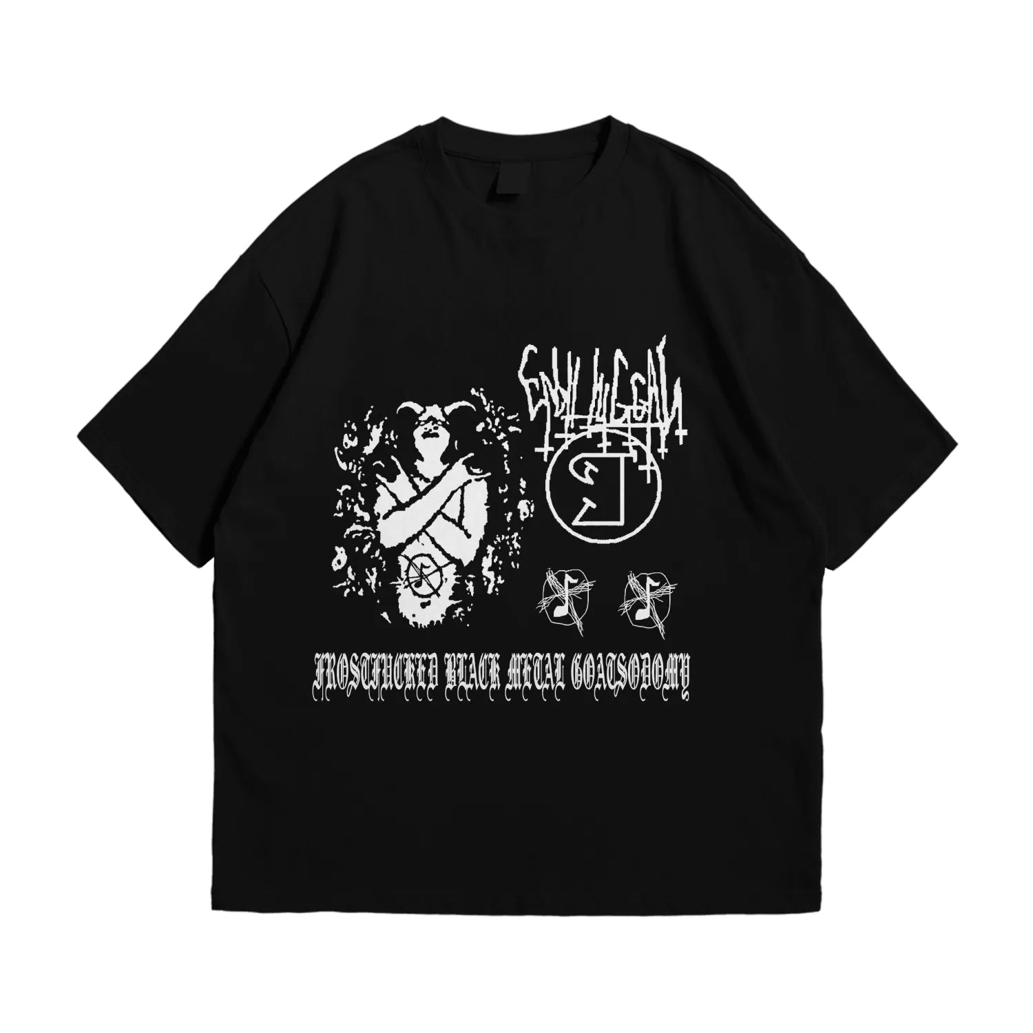 Футболка групи Enbilulugugal – Frostfucked Black Metal Goatsodomy