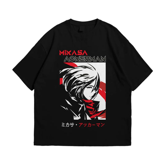 Футболка Mikasa Ackerman - Атака Титанів