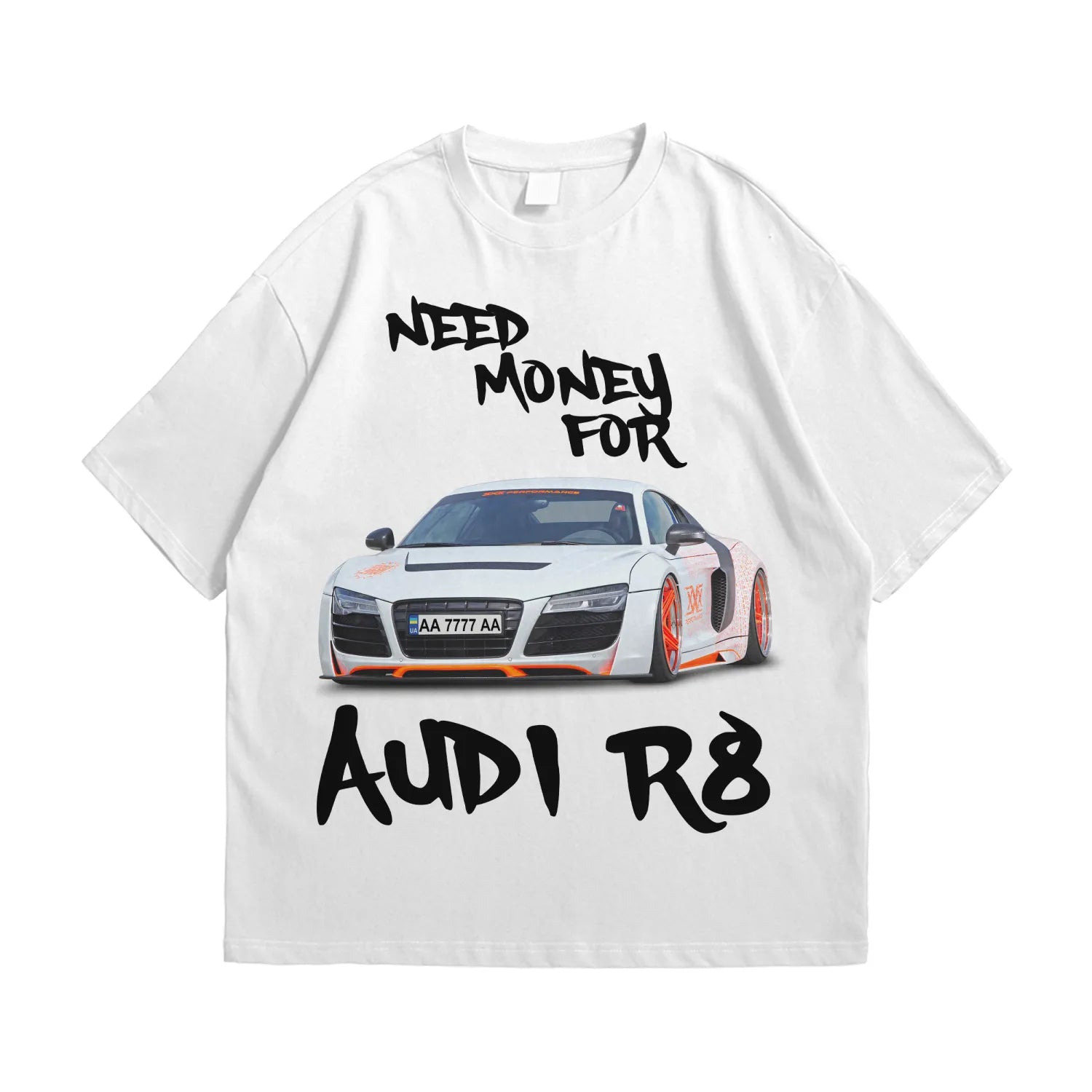 Футболка Need Money For AUDI R8